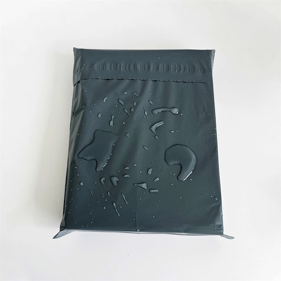 grey shipping bags